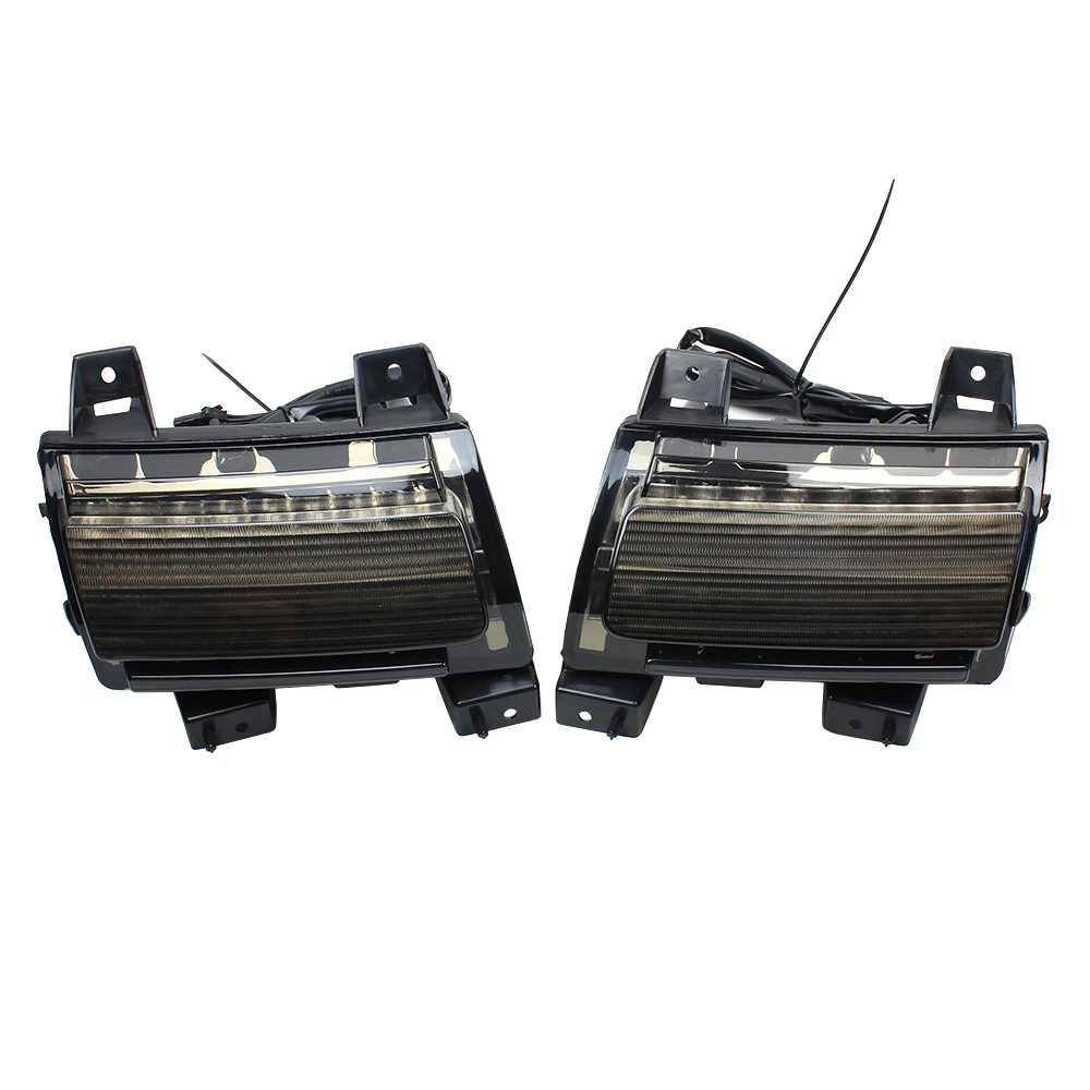 Dla Jeep Wrangler JL Sport 2018 2019 2020 LED błotnik kierunkowskazy DRL nowe światła do jazdy dziennej — zdjęcie 2