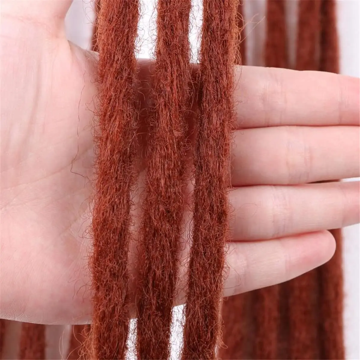 Droom Als Natuurlijke Dreadlocks Hair Extensions Voor Vrouwen Synthetisch Haar Faux Locs Gehaakte Vlechten Zachte Dreadlocks Handgemaakte 20Inch