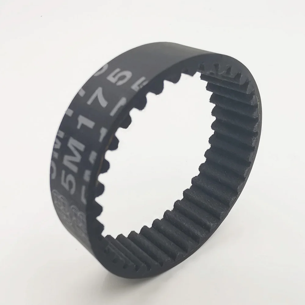 Black Rubber HTD 5M Type Closed Loop Timing Pulley Belt  5mm Picth 750-825mm Length 15/20/25mm Width Synchronous Belt