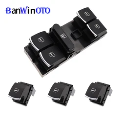 1Set Electric Power Master Window Switch Button For VW Jetta Tiguan Golf GT MK5 MK6 Rabbit Passat B6 CC Seat Leon MK2 5ND959857
