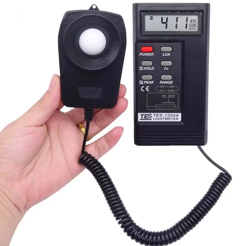 Digital llluminance Meter TES-1334A Light Meter Lux Meter 0.01 Lux Resolution