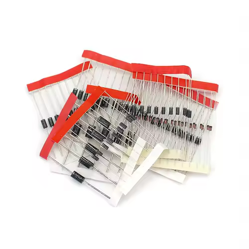 100pcs/lot Rectifier Diode set pack 1N4148 1N4007 1N5819 1N5399 1N5408 1N5822 FR107 FR207 Electronic Components diy assorted kit - Image 3