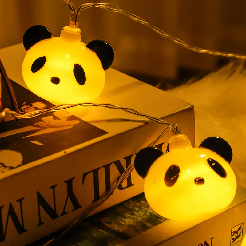 LED Lampe String Panda Modellierung Lampe Dekorative Lampe USB Netzteil Lampe String Lampe String Panda Festival Laterne
