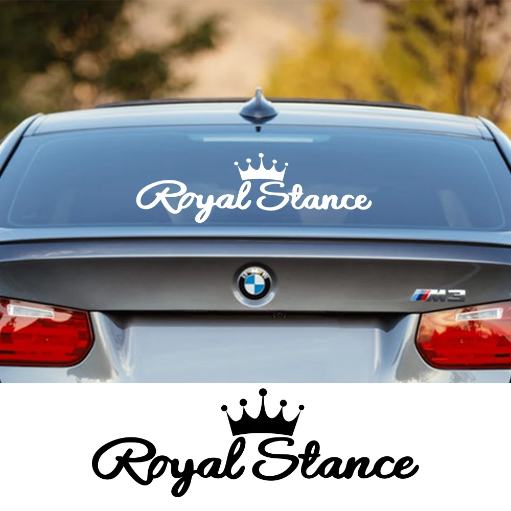 

Car Stickers Windshield Window Royal Stance Auto Vinyl Film DIY Decal Automobile Sport Styling Decoration Car Tuning Accessories