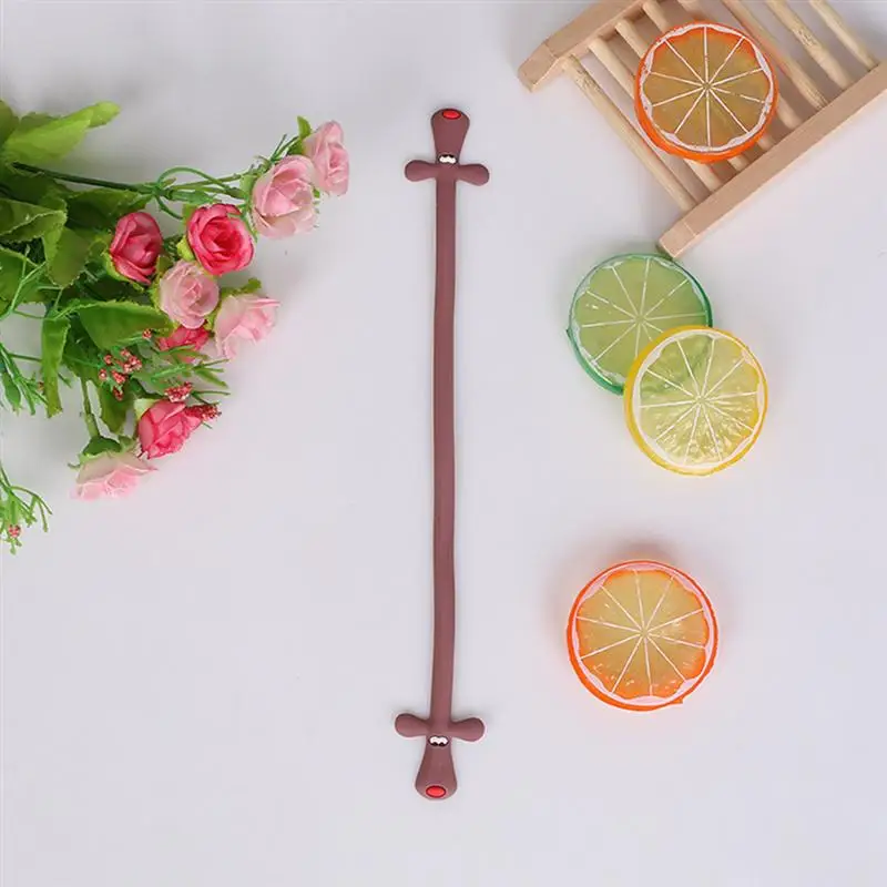 8 шт. Кабельный органайзер в форме милых животных прочный легкий мультяшный сотовый телефон Кабельный Шнур для управления гарнитура стяжки наушников