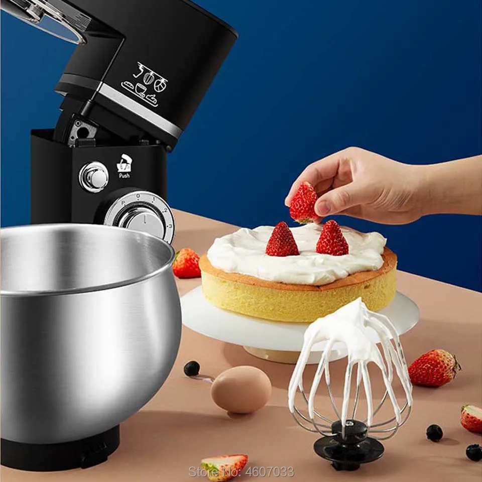 5. Блендер из нержавеющей стали, 5 л, 6 скоростей