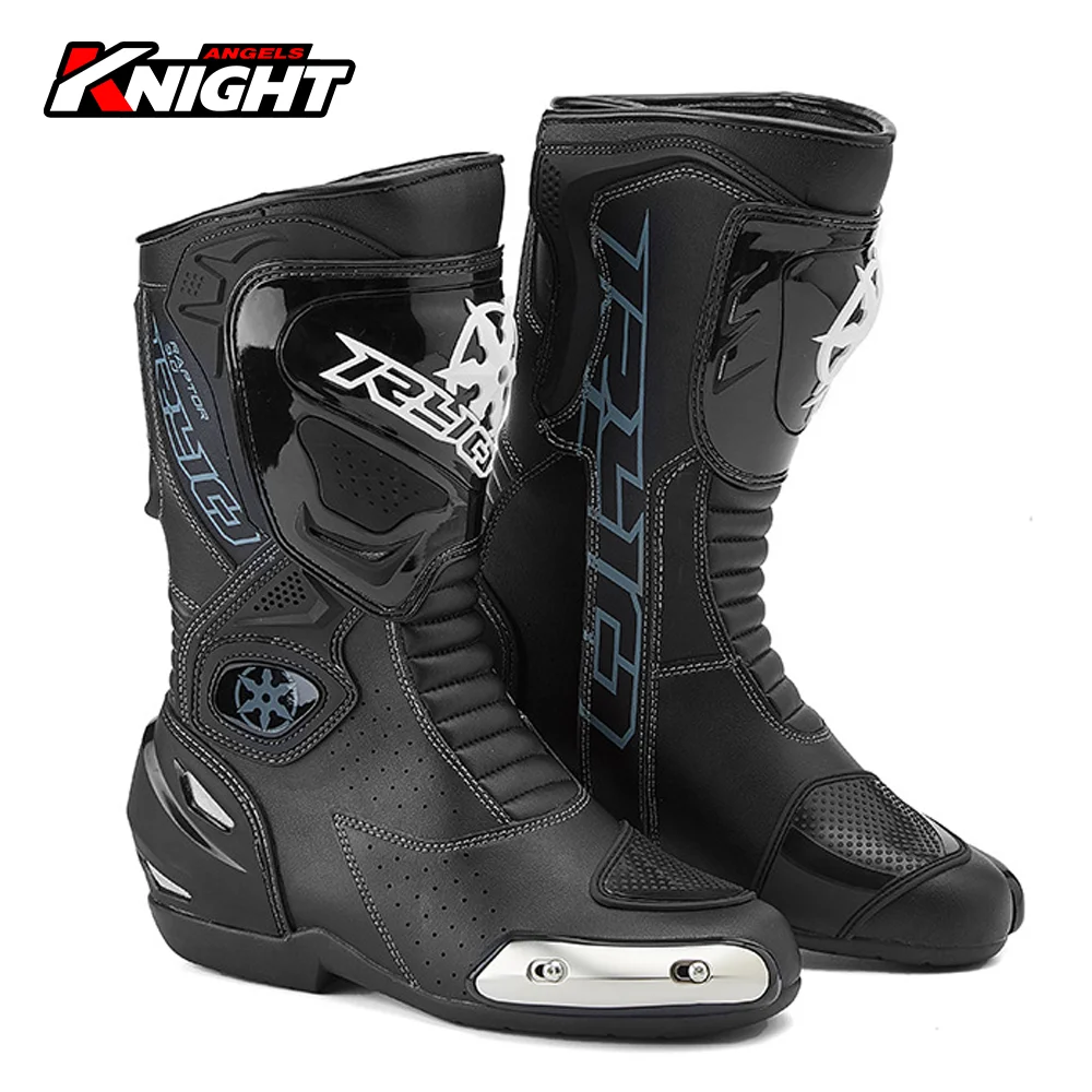 Motocross Boots Professional Protective Motorcycle Boots Motobots Windproof And Waterproof Men's Motorcycle Boots Motobots