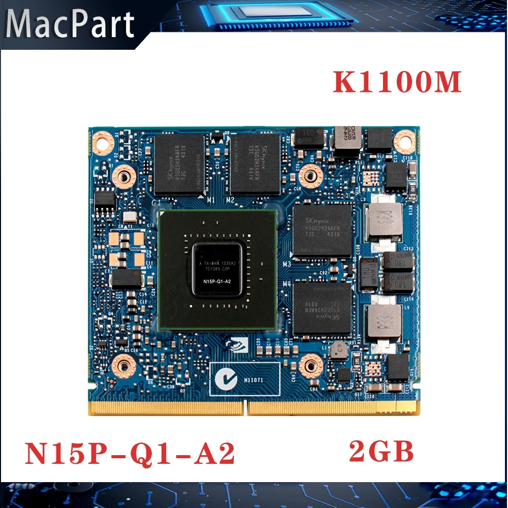 Quadro K1100 K1100M N15P-Q1-A2 2GB Video Graphics Card With X-Bracket For Dell HP iMac A1311 2010 2011 A1312 2009 2010 2011 year