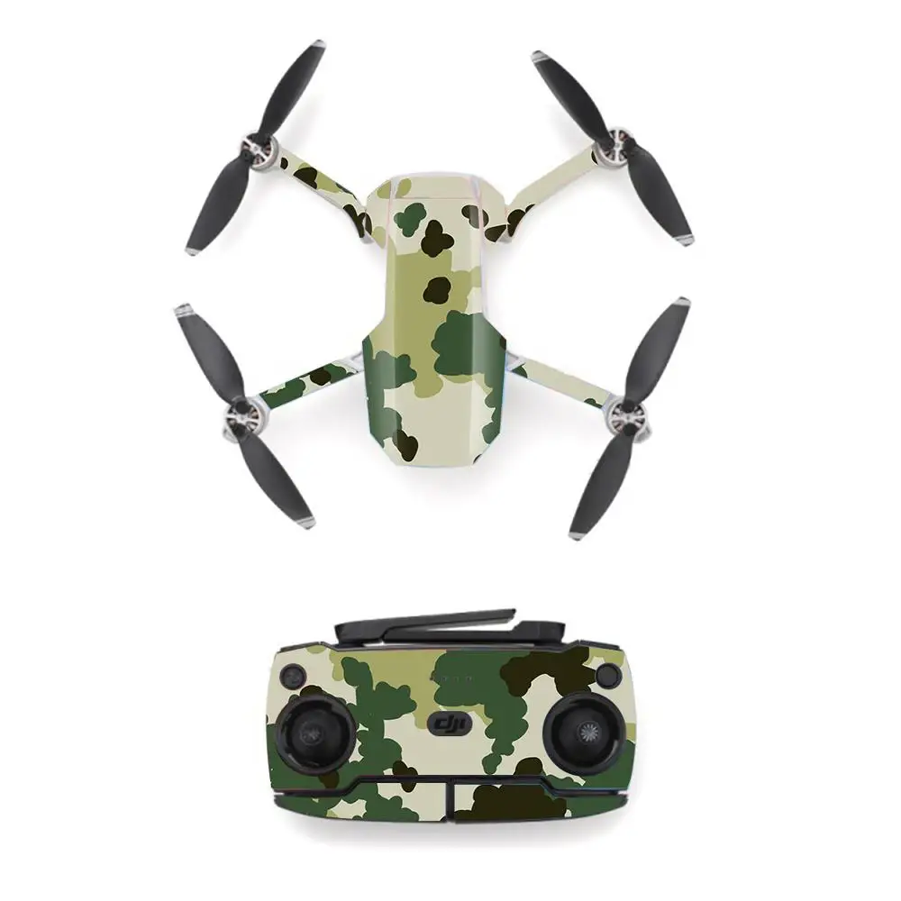 Camouflage Style Waterproof skin Sticker for DJI Mavic Mini Drone And Remote Controller Decal Vinyl Skins Cover 8 Styles