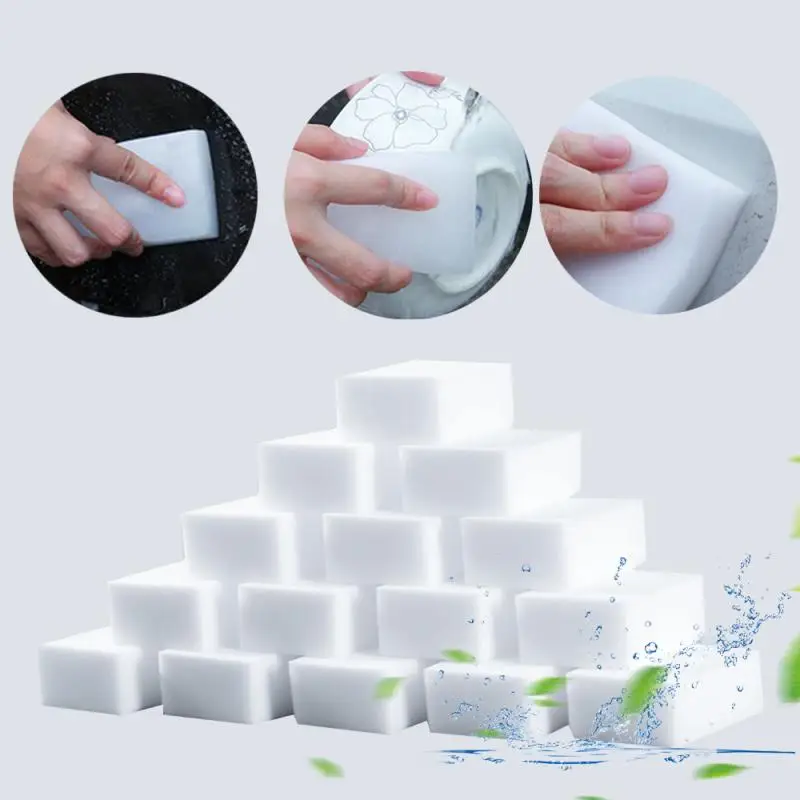 20 Pcs Cleaning Sponge Sponge Eraser Kitchen Melamine Sponge Cleaner Cleaning Sponge For Office Bathroom