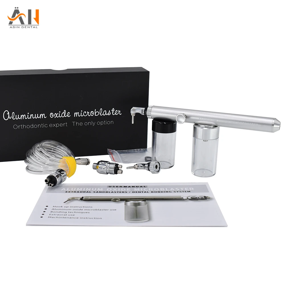 1pcs*Dental Teeth Whitening Air Abrasion Polisher Microetcher Sandblaster system device with connector coupling