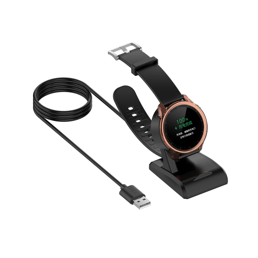 2 in 1 Phone Stand Vertical Charging Dock Watch Charger for Color Watch Accessories with 1m Charging Cable