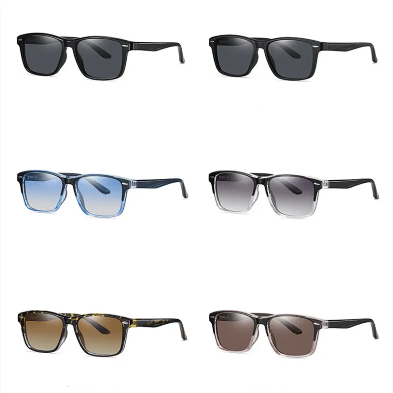 New TR90 Fashionable Round Sunglasses Men Lightweight Polarized Goggles Ladies Simple And Comfortable Spectacle Frames 2209 image 6