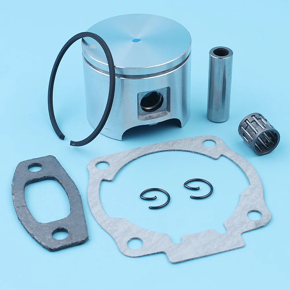 Imagem -04 - Pino do Anel de Pistão Agulha Rolamento Kit para Husqvarna 51 55 Rancher Epa Motosserra Cilindro Silenciador Junta 503608101503608171 46 mm