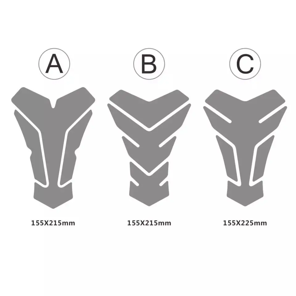 3D Carbon-look Motorcycle Tank Pad Protector Decal Stickers Case for KAWASAKI ER6N ER-6N  Tank