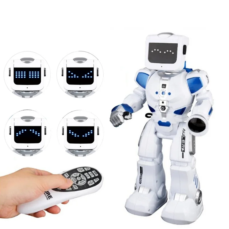 Child Learning Toy Intelligent Water Driving Remote Control RC Robot With Dancing Interactive RC Walking Glissade robot Toy gift