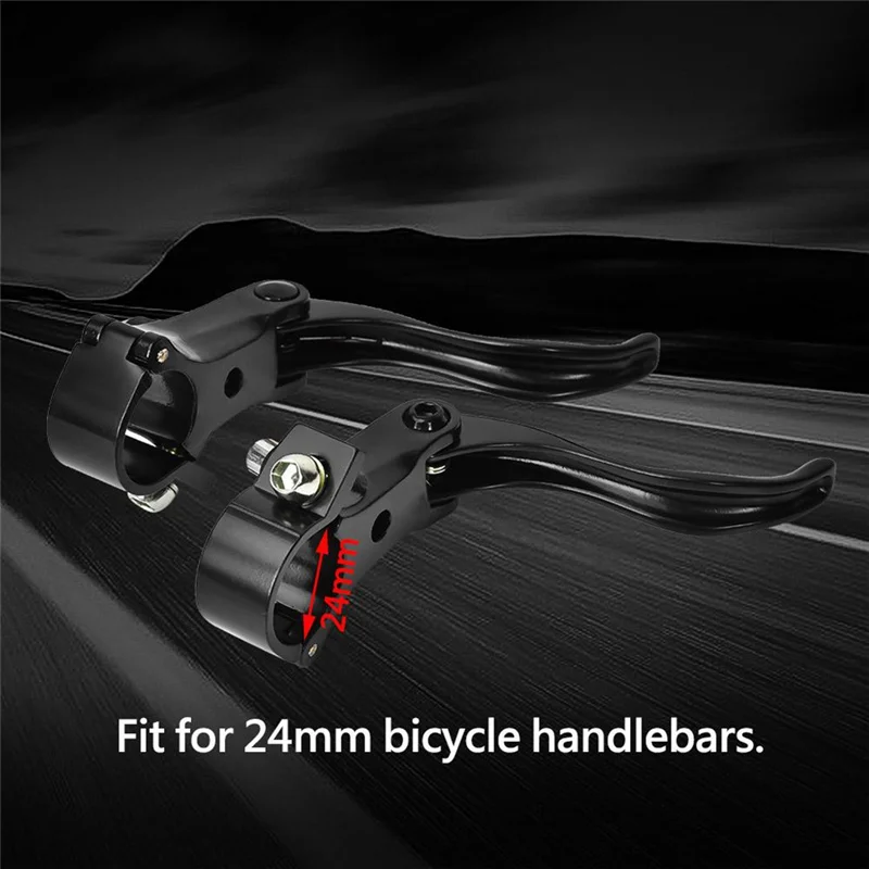 1 Pair Bicycle Brake Lever Aluminum Alloy Bicycle Brake Handle Brake Clamp Handle  Bicycle Accessories