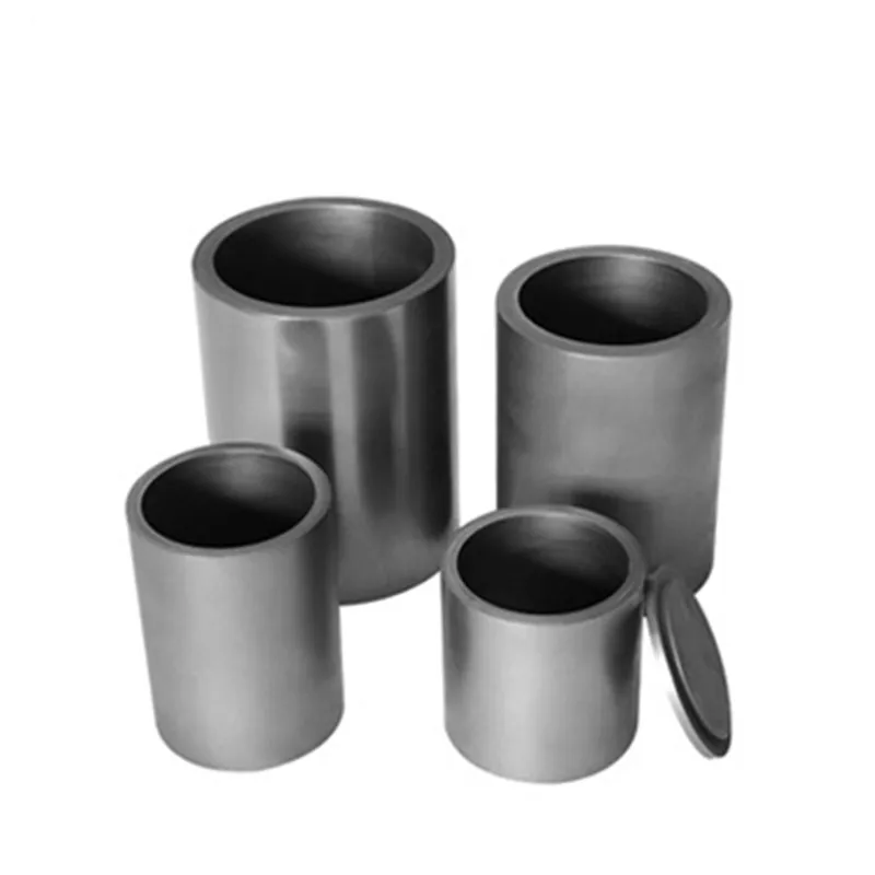 High Temperature Resistance Graphite Crucible 4ml -219ml Pure Corrosion-resistant Smelting Crucible For Gold, Silver Copper