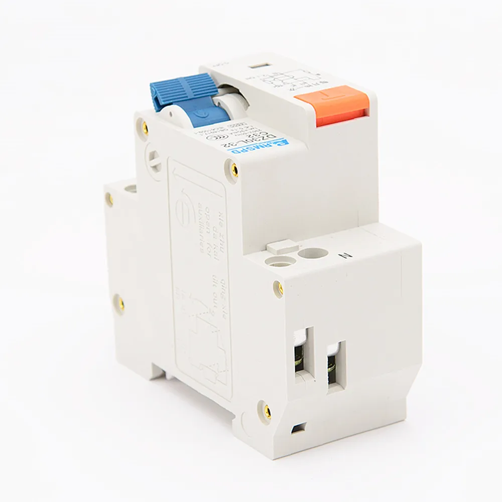 DZ30LE TPNL DPNL 230V 1P+N Residual current Circuit breaker with 10A 16A 20A 32A current Leakage protection RCBO RCCB ELCB MCB