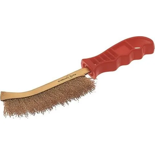 İzeltaş Curling Ended Plastic Handle Wire Brush