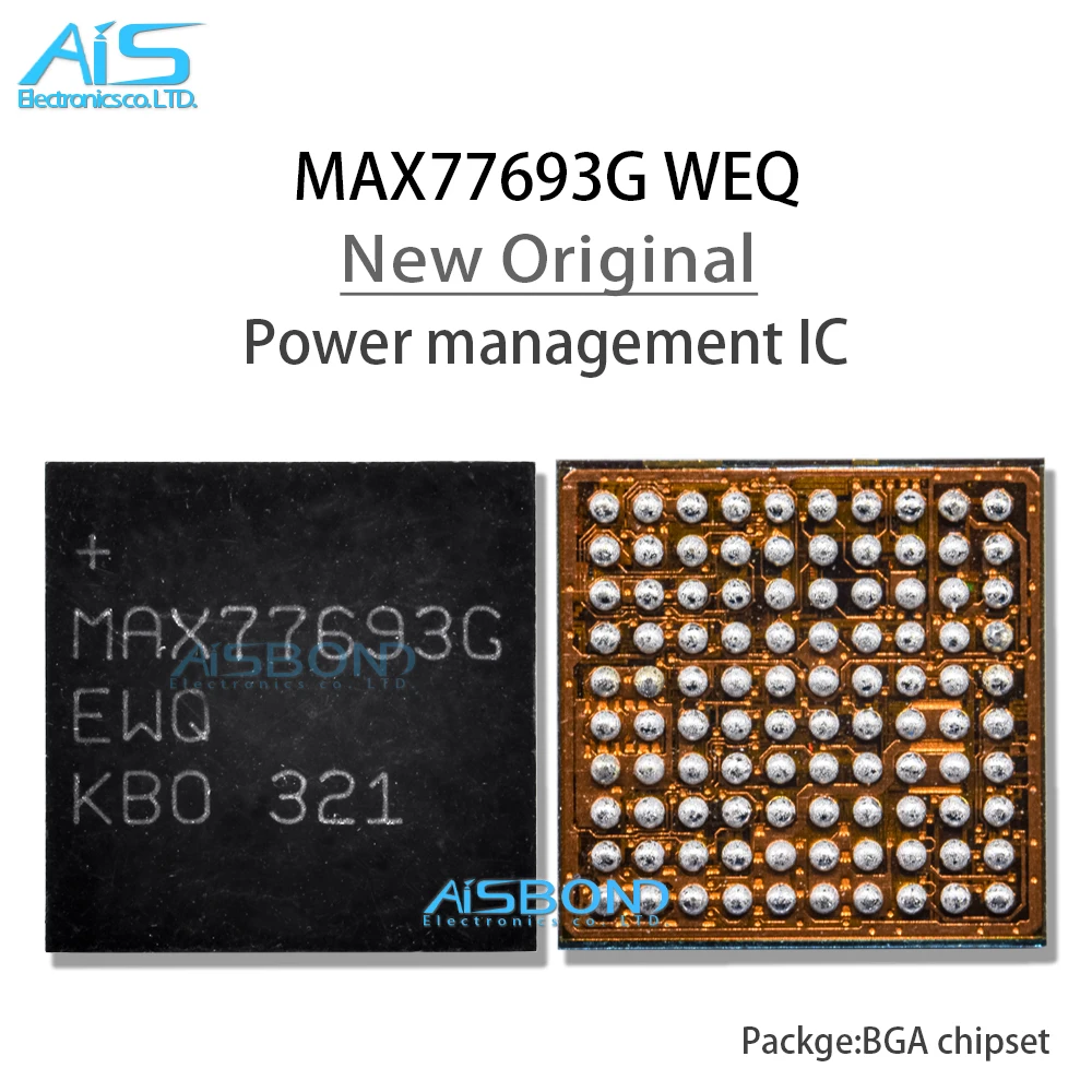 100% nuovo MAX77665A MAX77686 MAX77693 MAX77803 MAX77804 MAX77843 MAX77854 MAX8986 MAX8997 Chipset BGA IC gestione alimentazione