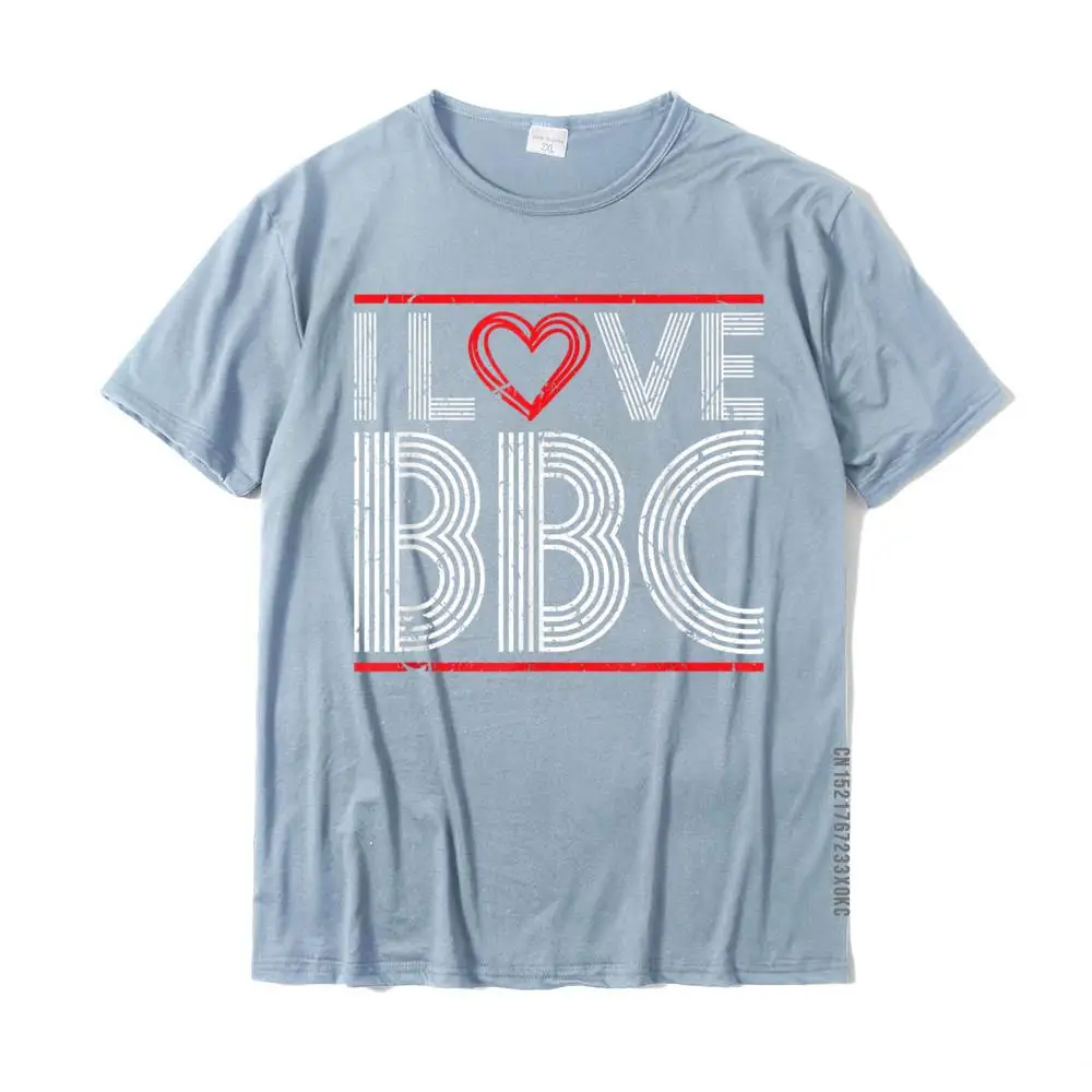 I Love BBC Sexy Big Black Cock Fetish Kinky BDSM T-Shirt Tops Shirts Graphic Design Cotton Men Tshirts Design