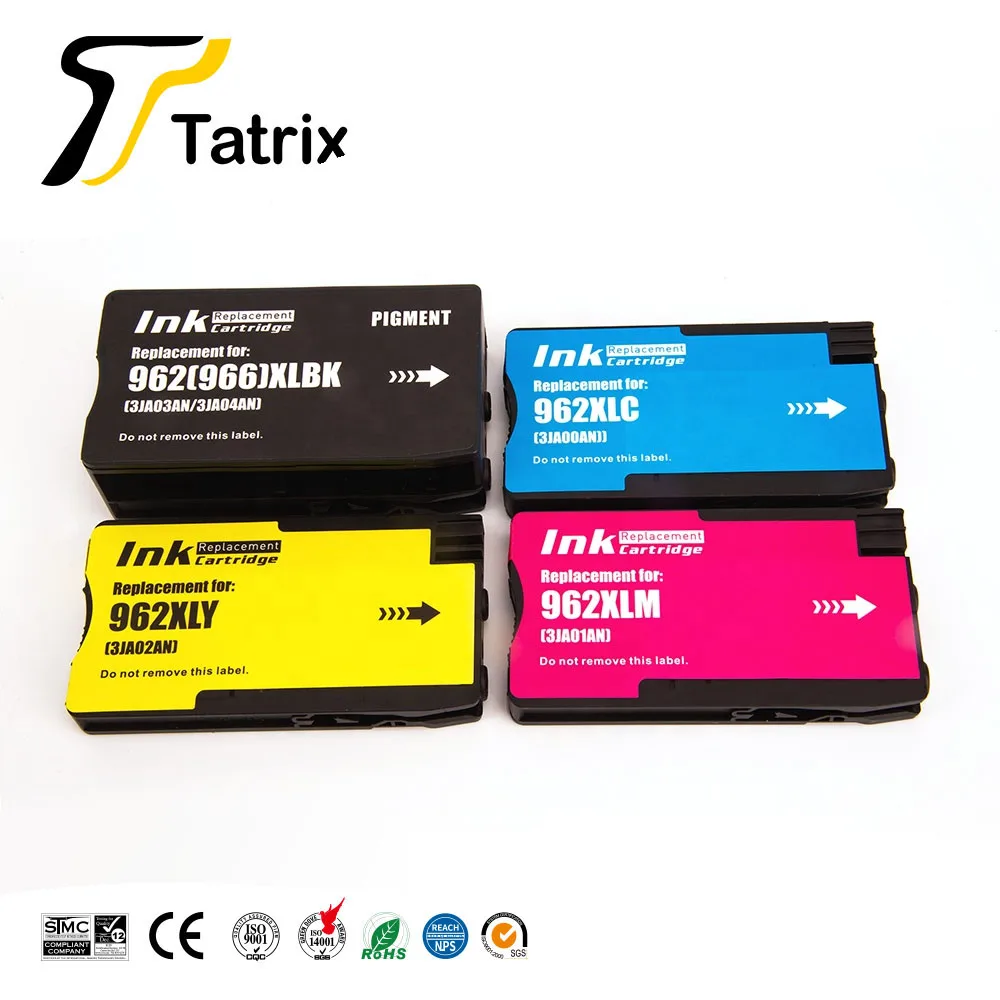 For HP 962XL 966XL Remanufactured Ink Cartridge for HP OfficeJet Pro 9010/9012/9013/9014/9015/9016/9018/9019 9020/9022/9023/9025