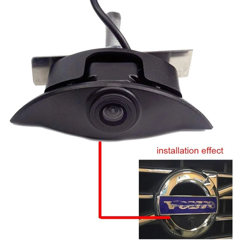 HD CCD Car Front View Camera Parking Night-Vision Camera For Volvo SL40 SL80 XC60 XC90 S40 S80 C70 C30 V40 V50 V60 S80