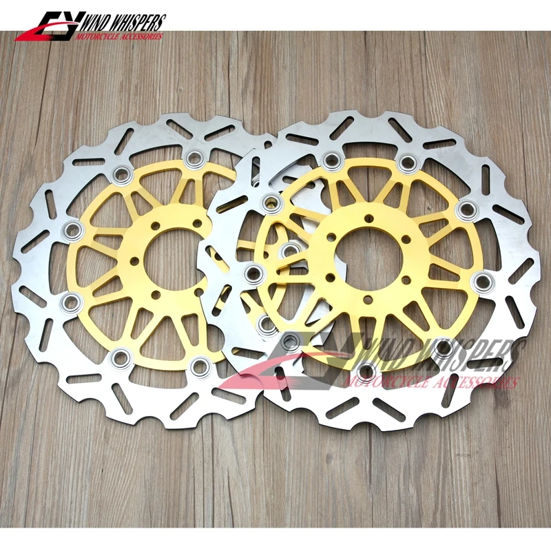 320mm Front Floating Brake Discs Rotors For Yamaha TDR TZR 250 SRX 400 600 FZR 750 YZF 750 R/SP FZR 1000 Genesis XJR 1200 1300