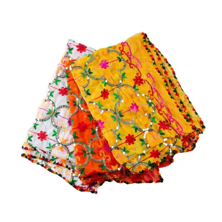 3 Colors India Sarees Woman Fashion Ethnic Styles Dupattas Sarees Spring Summer Scarf Beautiful Comfortable Shawl