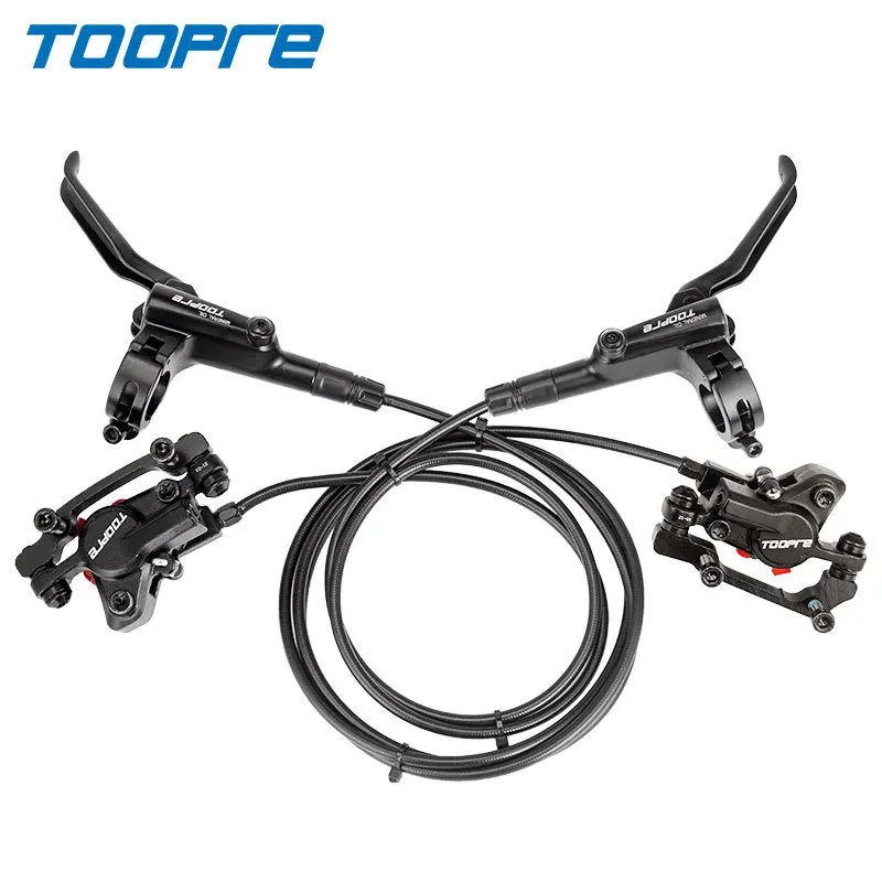 TOOPRE MTB Oil Disc Brake for Mountain Pulling Brake Universal Bicycle Accessories Hydraulic Bike Hydraulic Disc Brake Set Kit