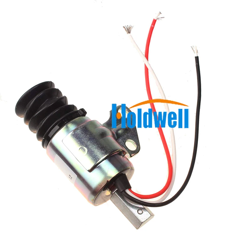 

Holdwell 1756ES-12SUC17B2S2 SA-4866-12 12V Fuel Shutdown Solenoid for Woodward