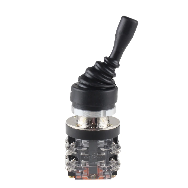 Spring Return Joystick Switch for Crane and Forklift, Momentary Latching, 4Position, HKA1-41Z04, Crosss Joystick Switches