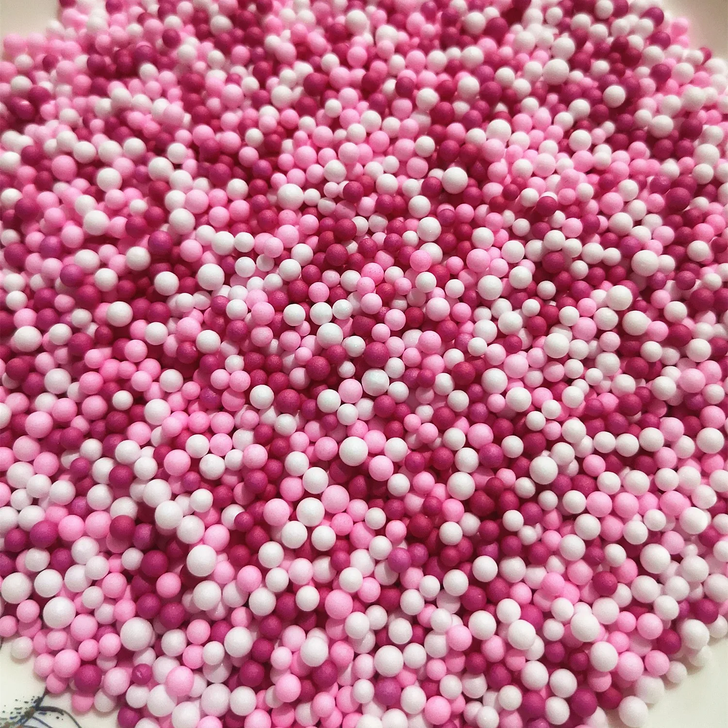 12L DIY Schnee Schlamm Partikel Zubehör Schleim Kugeln Kleine Winzige Schaum Perlen Für Floam Füllstoff Für DIY Liefert 2-4mm – Detail 22