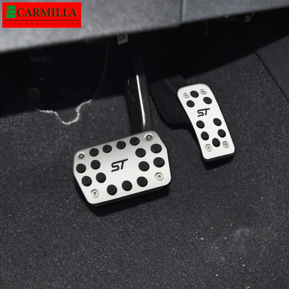 Car Pedals for Ford Focus MK2 MK3 MK4 2005 -2018 Mondeo Fusion Kuga Escape Accelerator Brake Clutch Rest Foot Pedal Accessories