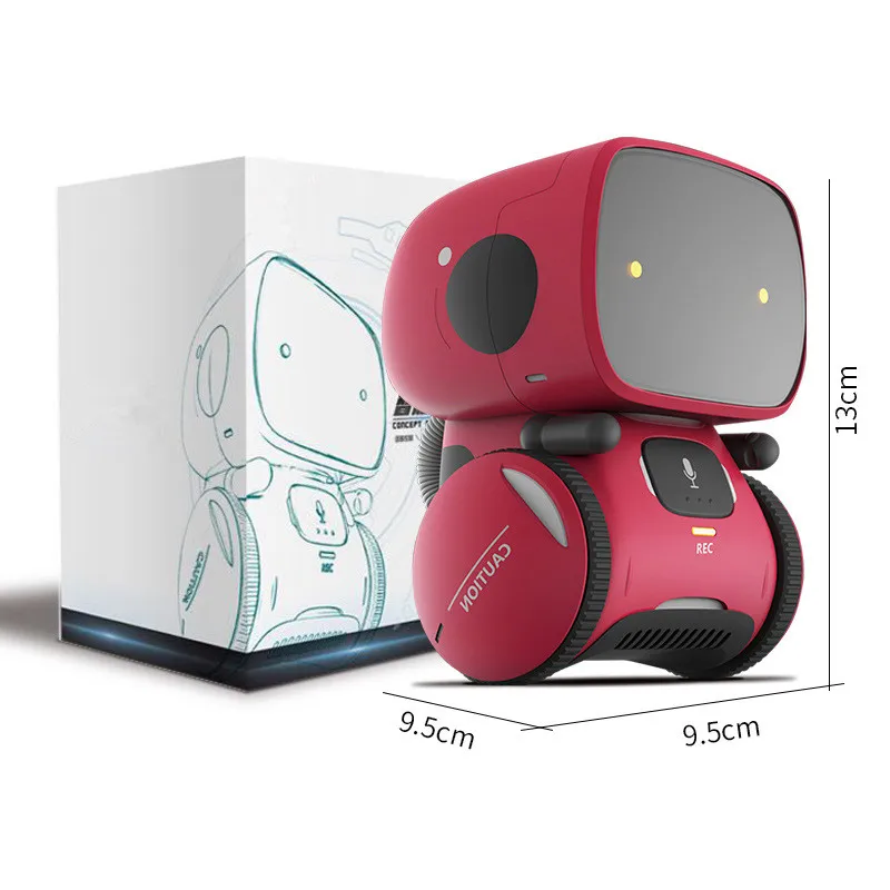 Neueste Typ Smart Roboter Dance Stimme Befehl Englisch Versionen Touch Control Spielzeug Interaktive Roboter Niedlichen Spielzeug Baby Geschenke Für Kinder
