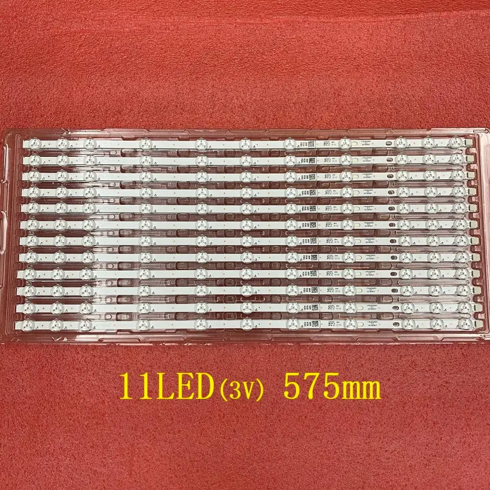 11LED LED strip for Toshiba 32L3863DG Panasonic TX-32E302B Vestel 32 NDV 17DLB32NER1 SVV315A38 SVV315A39 VES315WNDB-01