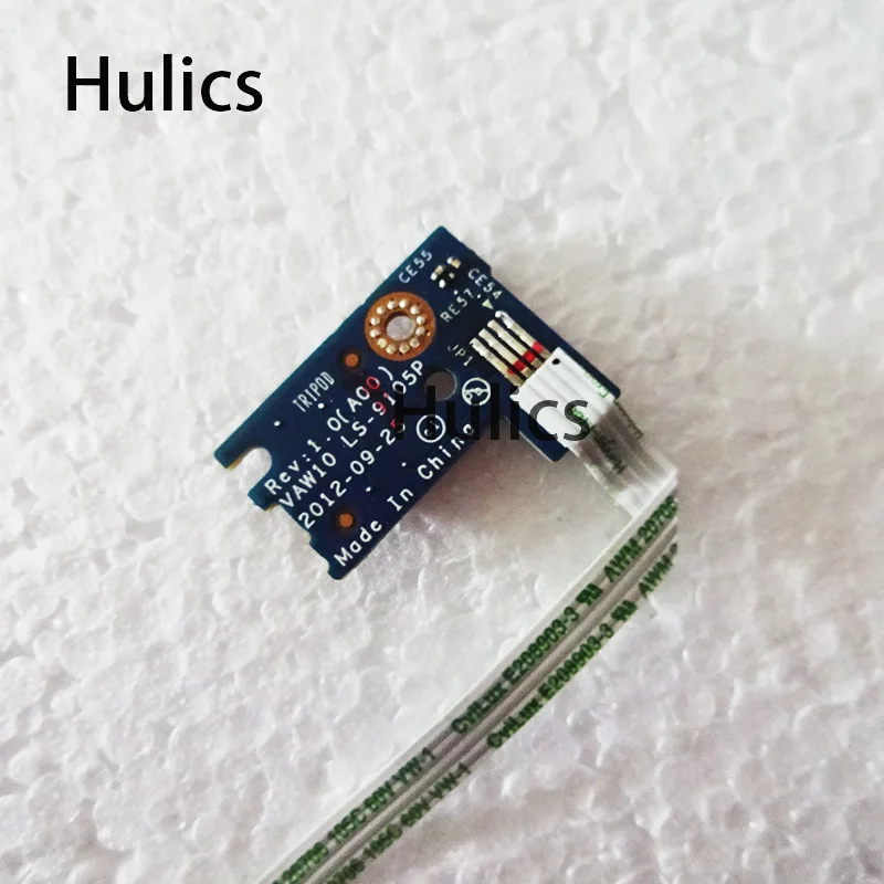 Hulics Used For Dell 17 3721 5721 Power Button Switch Board With Cable VAW10 LS-9105P