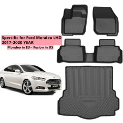 Custom Fit Car Interior Accessories Car TPE Floor Mat For 2017-2020 Ford Focus Mondeo Fusion Ranger Raptor F150 Mustang