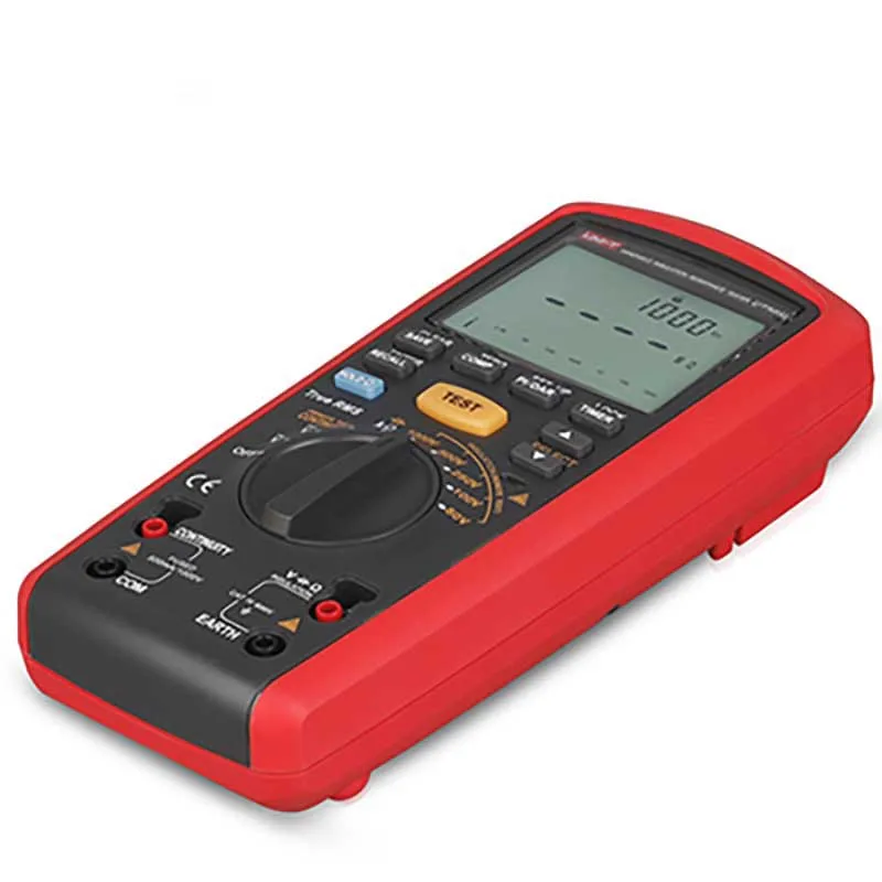 UNI-T UT505A Handheld Insulation Resistance Tester Auto Range True RMS 6000 Display Count Step Voltage DAR