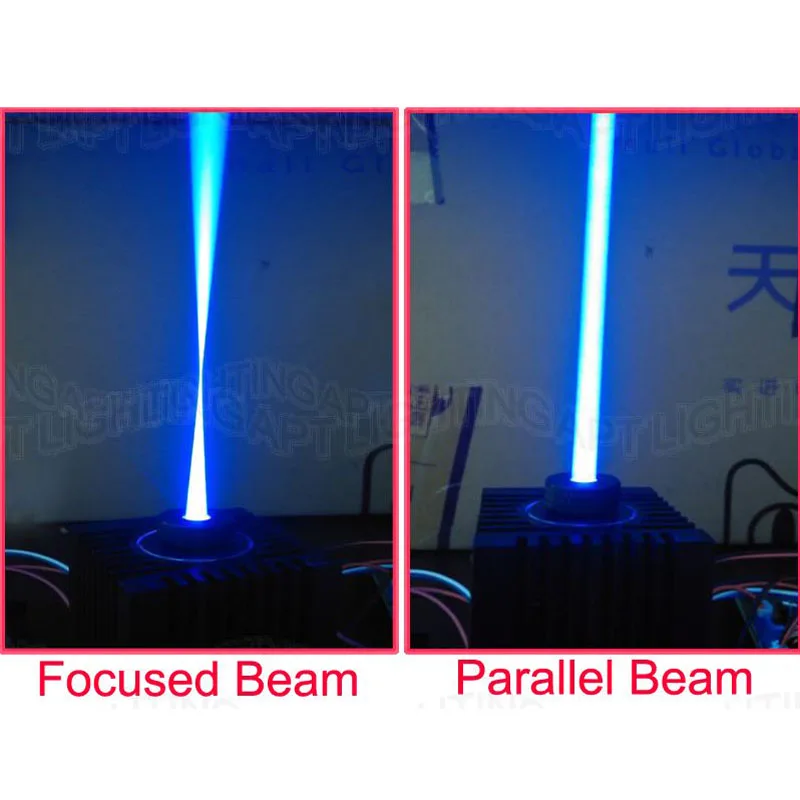 Módulo láser azul de enfoque ajustable, tubo TTL de grabado láser de alta potencia, ajuste de gafas gratis, 5000mW/5W 445nm 450nm, DIY