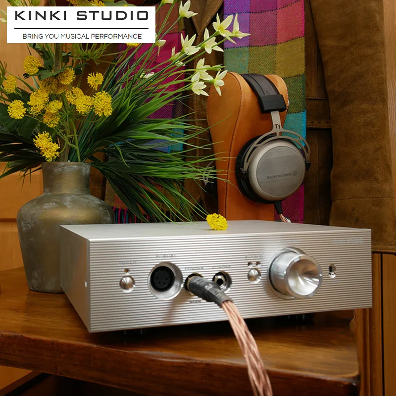 KINKI Super THR-1 Desktop Balanced Headphone Amplificador, Linha Gawain, Resposta de Freqüência, 20-20kHZ, Febre, Novo