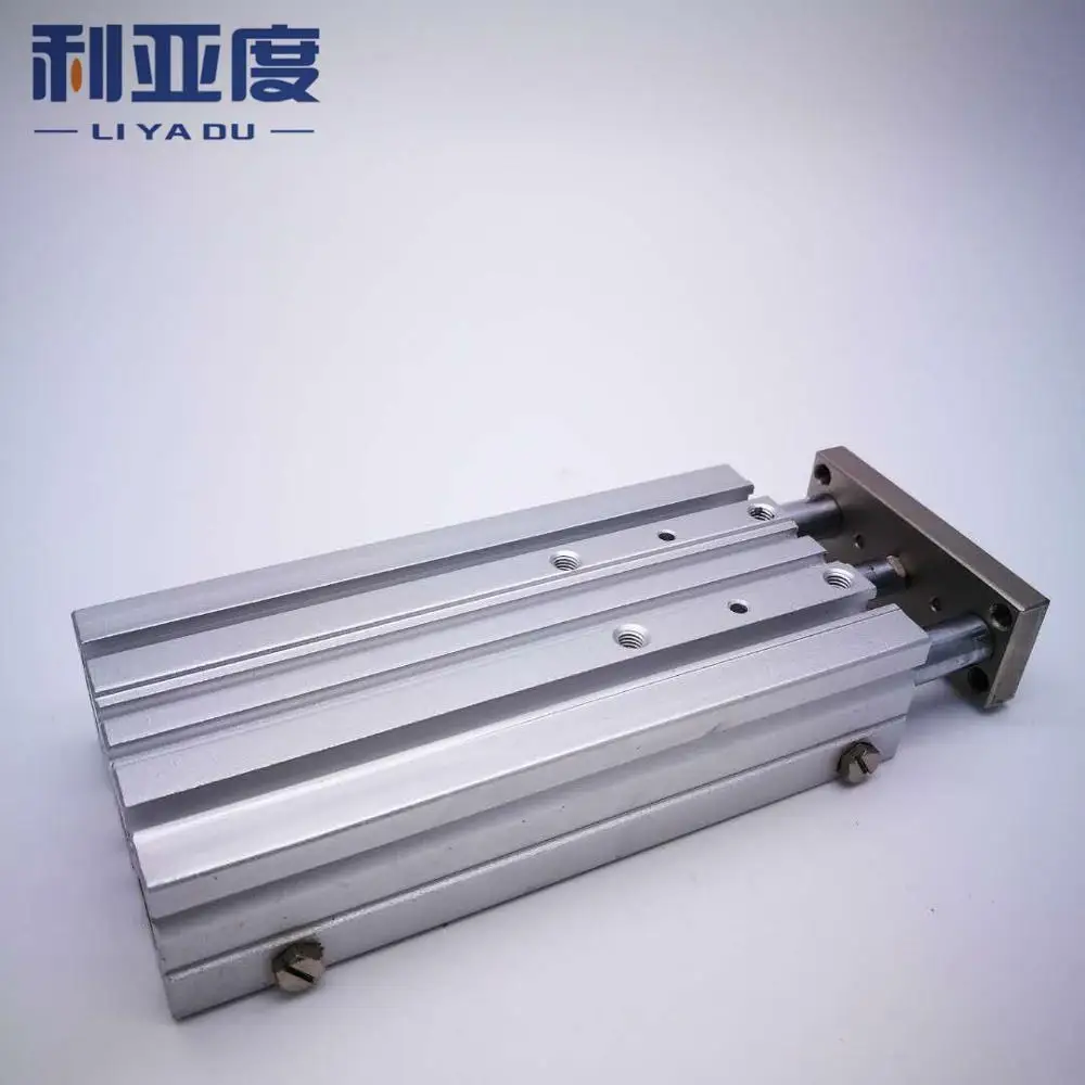 SMC Type MGPM25-250 Thin cylinder with rod Three axis three bar MGPM25*250 Pneumatic components MGPM25X250 MGPL25-250