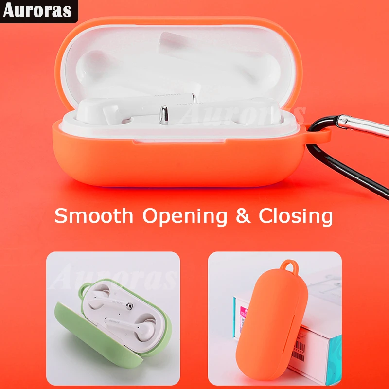 Auroras For Huawei FreeBuds 3i Case Liquid Silicone Wireless Headphone Accessories Protector Case For Freebuds 3i Cover