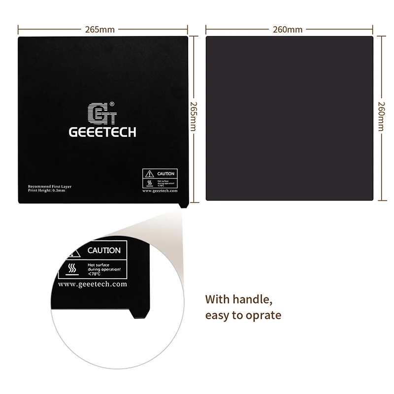 Geeetech-3Dプリンター部品,a10 a10m a10t a20 a20m a20t a30m a30t a30 pro用のゴム製磁気プレートおよび上下アセンブリ