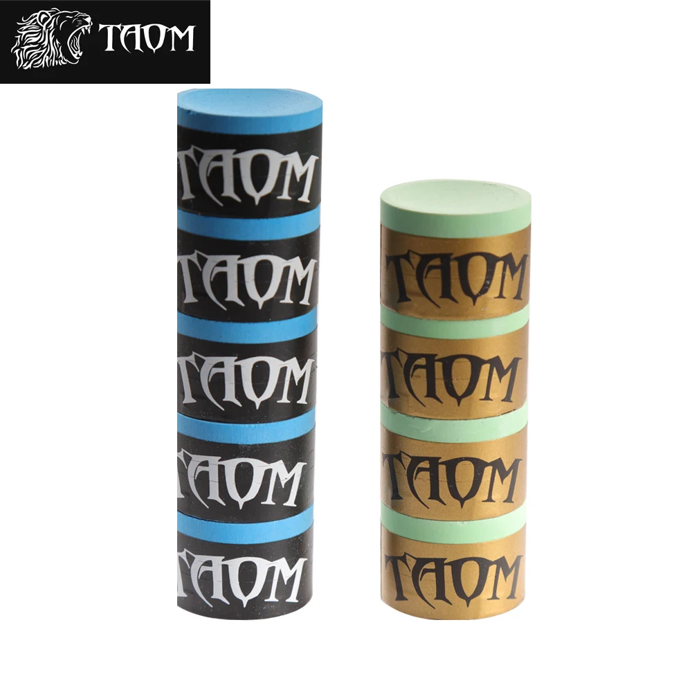 TAOM PYRO CHALK / TAOM SOFT CHALK Optimized for Pyramid Snooker， Pool, and Carom Professional Billiards Chalk Pool Game Snooker