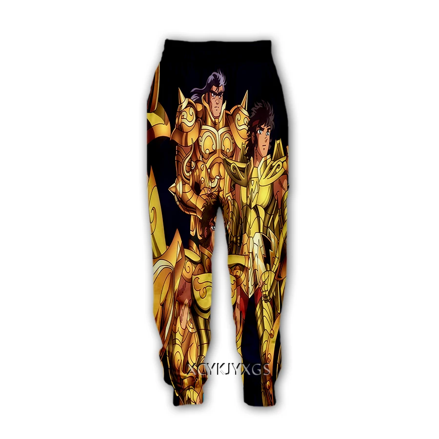 Anime The Knights of The Zodiac Saint Seiya 3D Print  Pants CasualSweatpants Straight Sweatpants Jogging Pants Trousers Y71