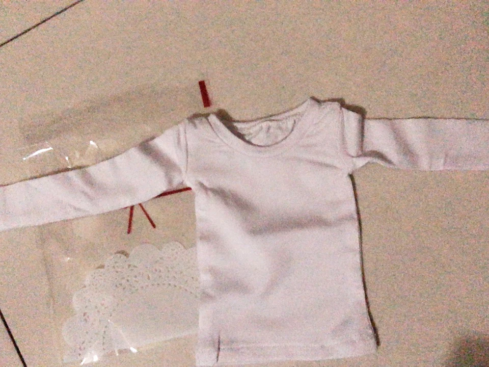 D03-P347 children toy BJD DD SD MSD 1/4 1/6 1/3 uncle doll's clothes White anti-dyeing top footwear pants