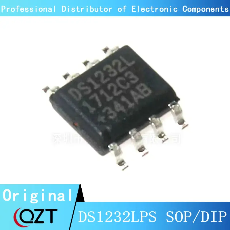 10pcs/lot DS1232LPS DS1232L DS1232 SOP-8 DS1232LP DIP-8 chip New spot