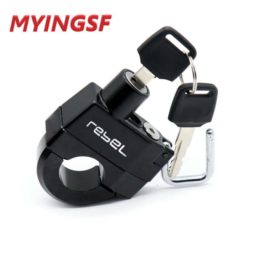 

Motorcycle Accessories Anti-theft Helmet Lock Security for Honda Rebel500 Rebel300 CMX500 CMX300 CMX Rebe